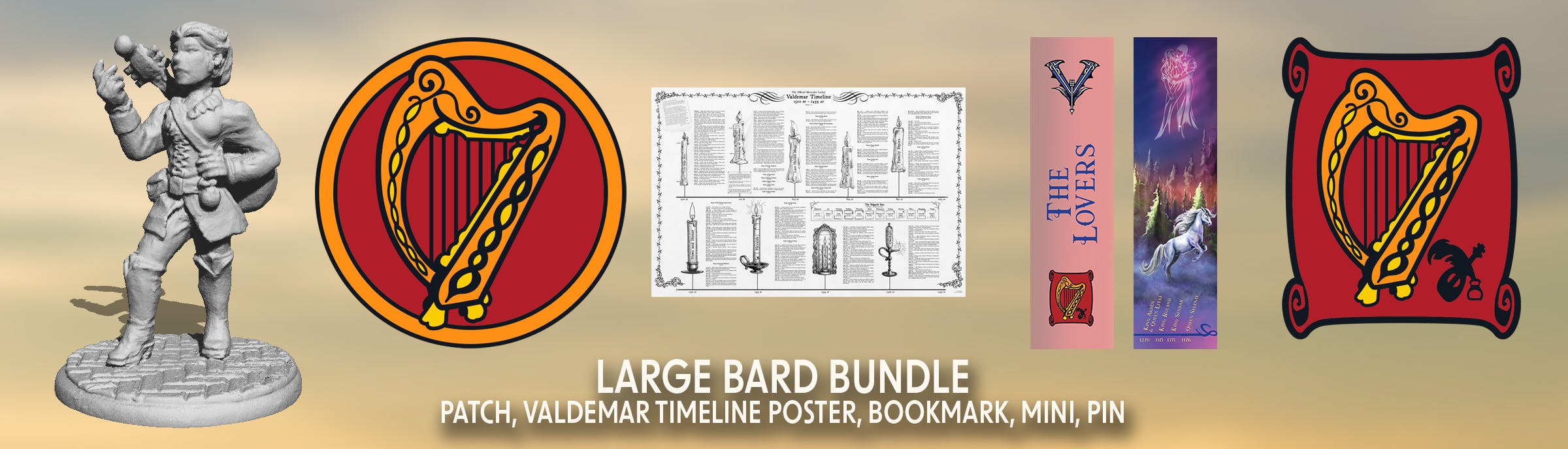 Valdemar – Large Bard Bundle