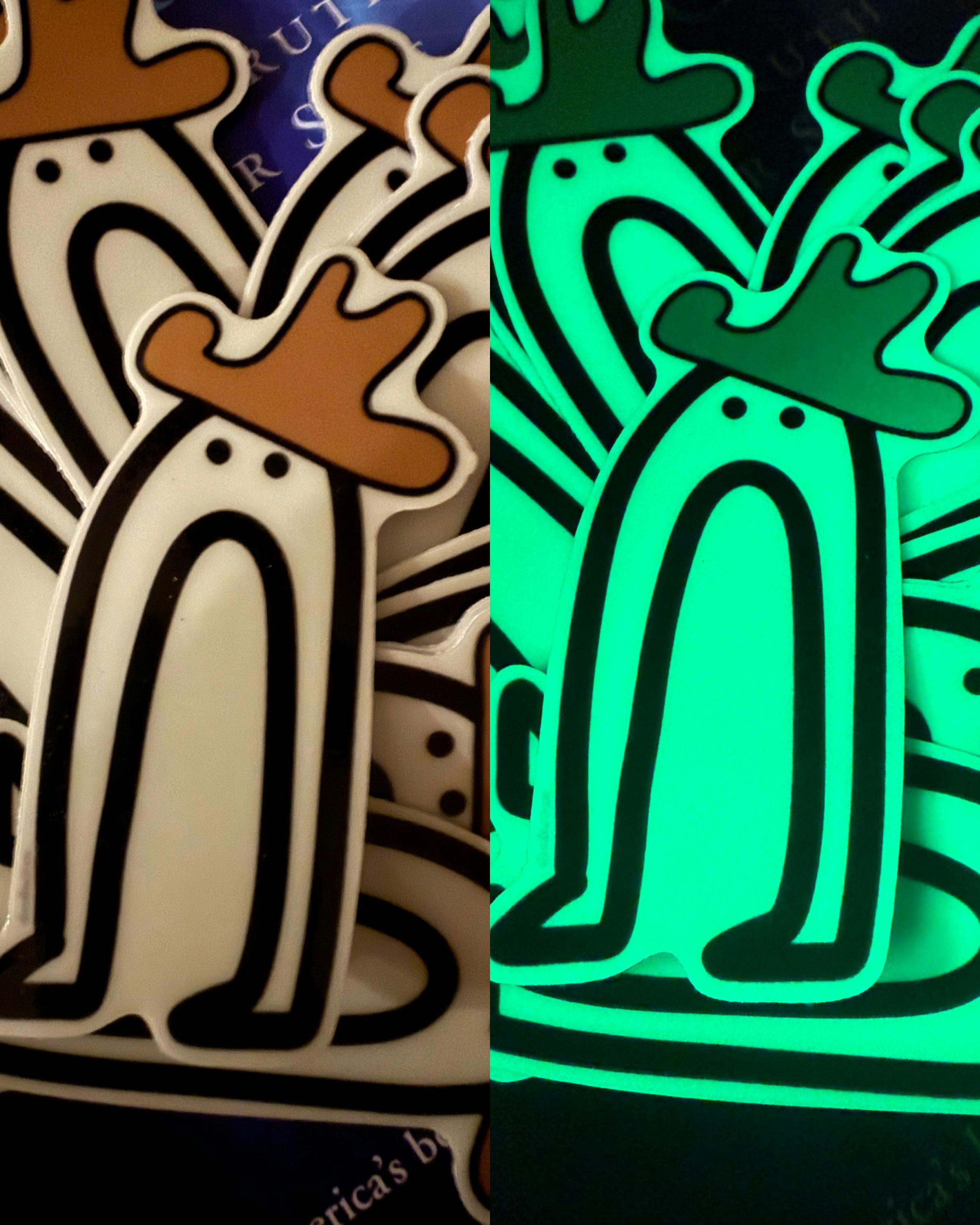 Yeehaw Pants 2.5" GitD Vinyl Sticker