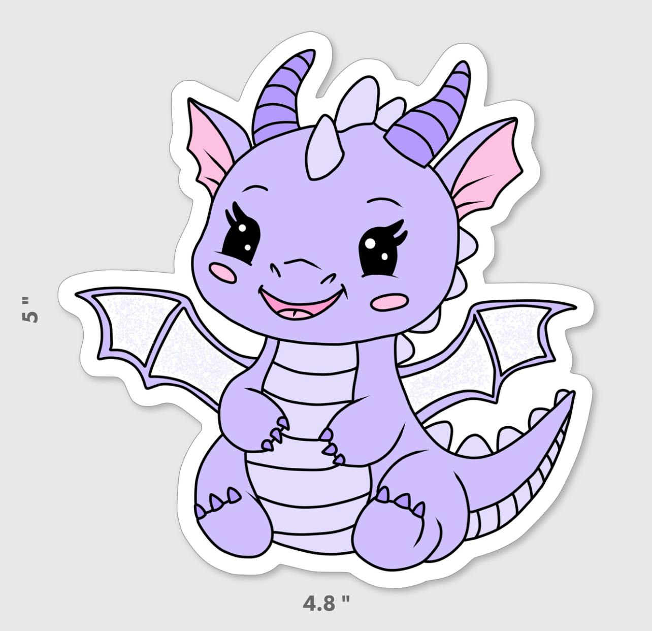 Winnie Dragon Sticker