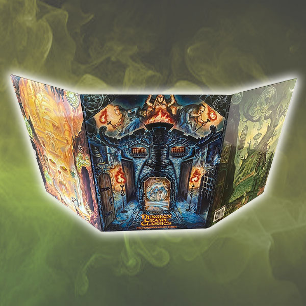 Dungeon Crawl Classics RPG Thick Cardstock Judges Screen (Print + PDF)