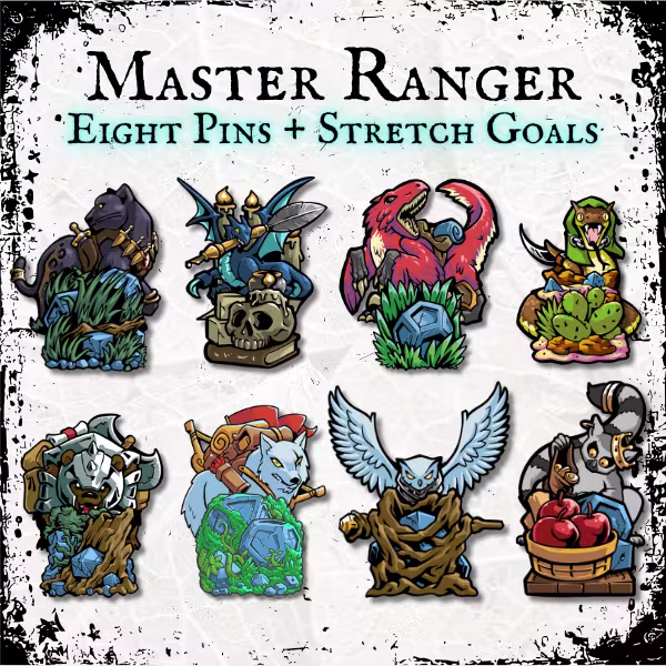Master Ranger - Eight Pins & Free Stretch Goals