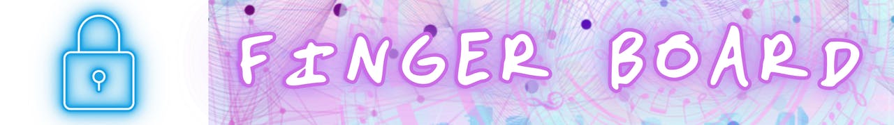 Finger board stretch goal