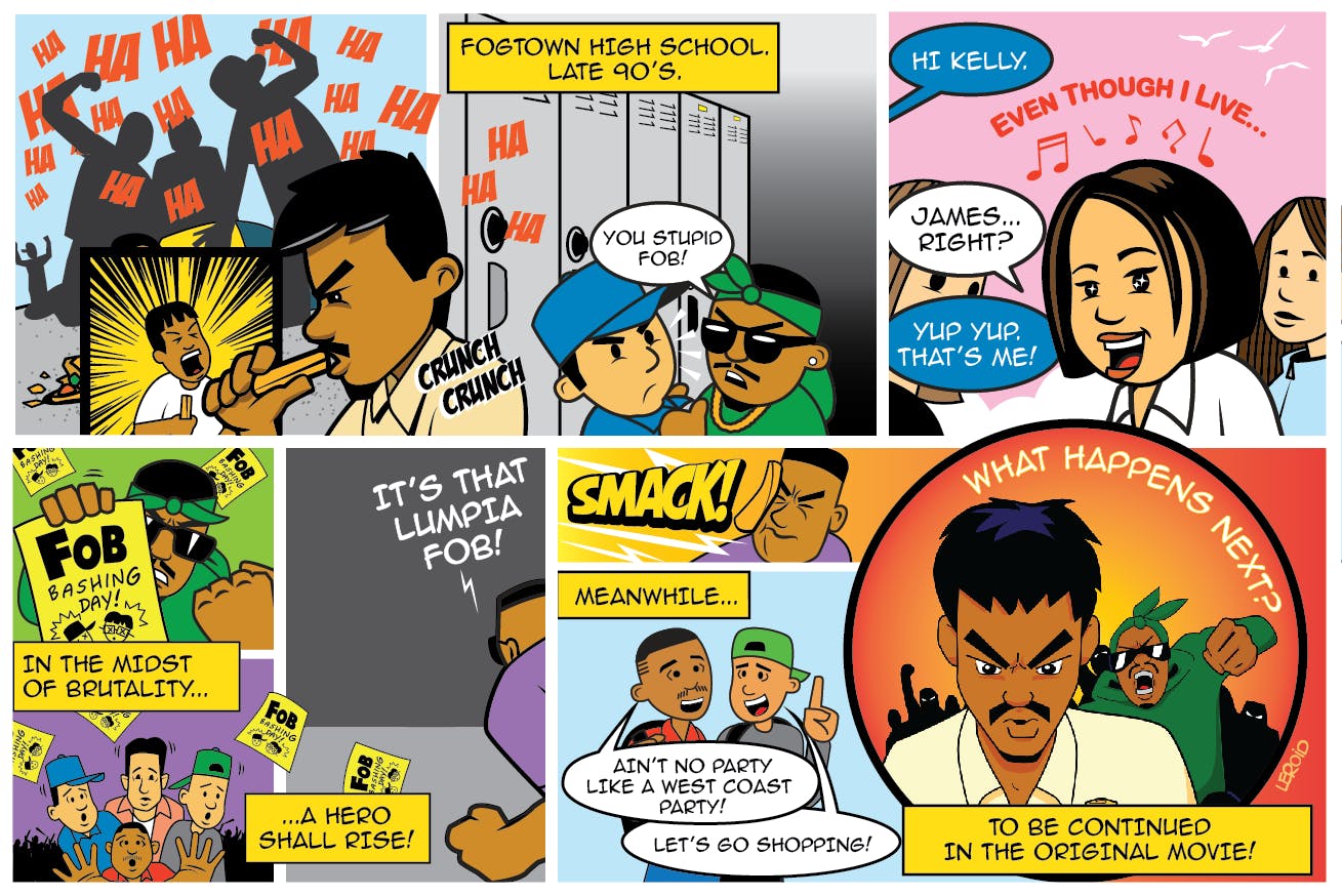 FEATURED Comic Card designed by LeRoid David