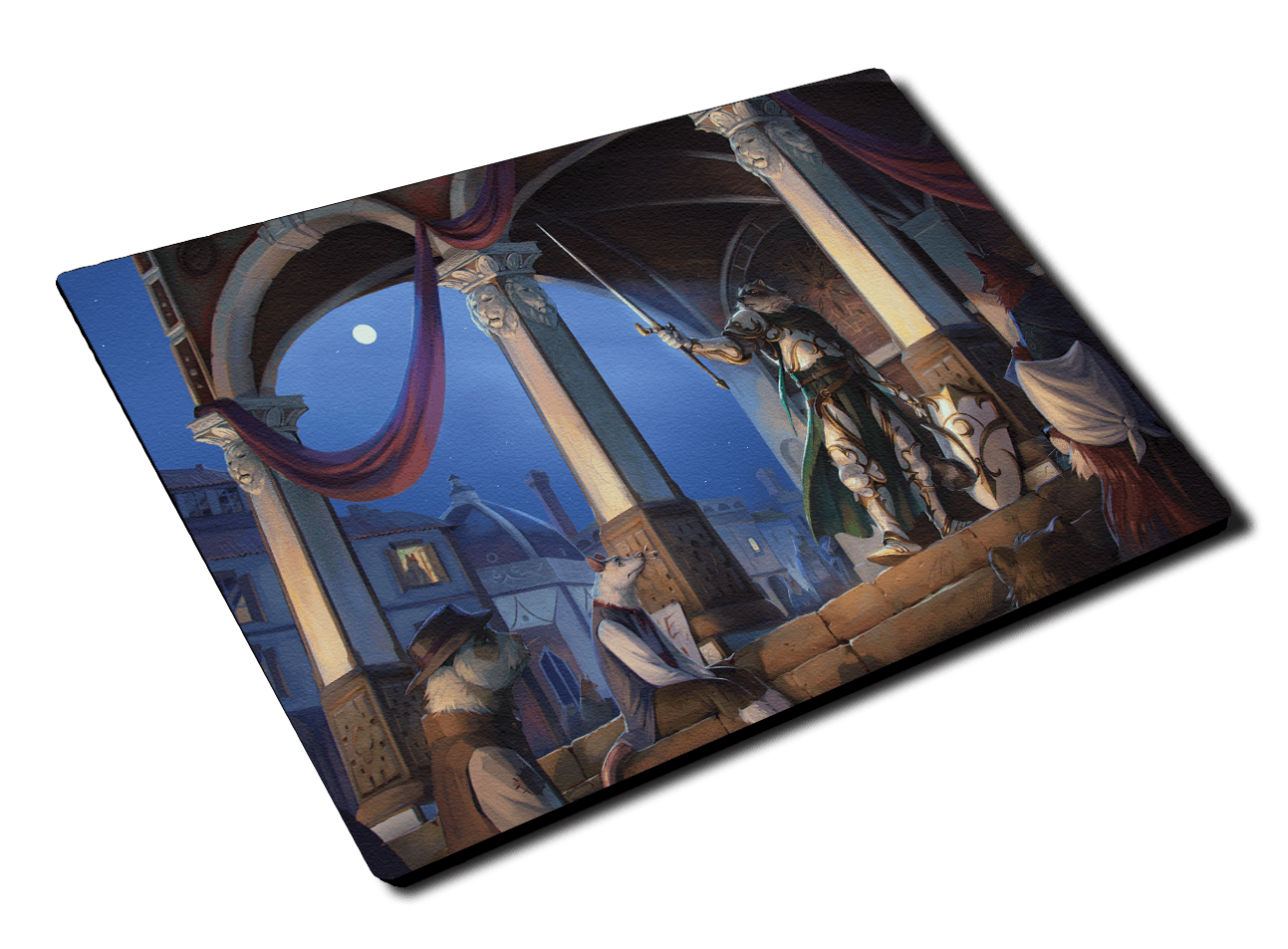 Beast World Playmat: Oath of Revolution Paladin