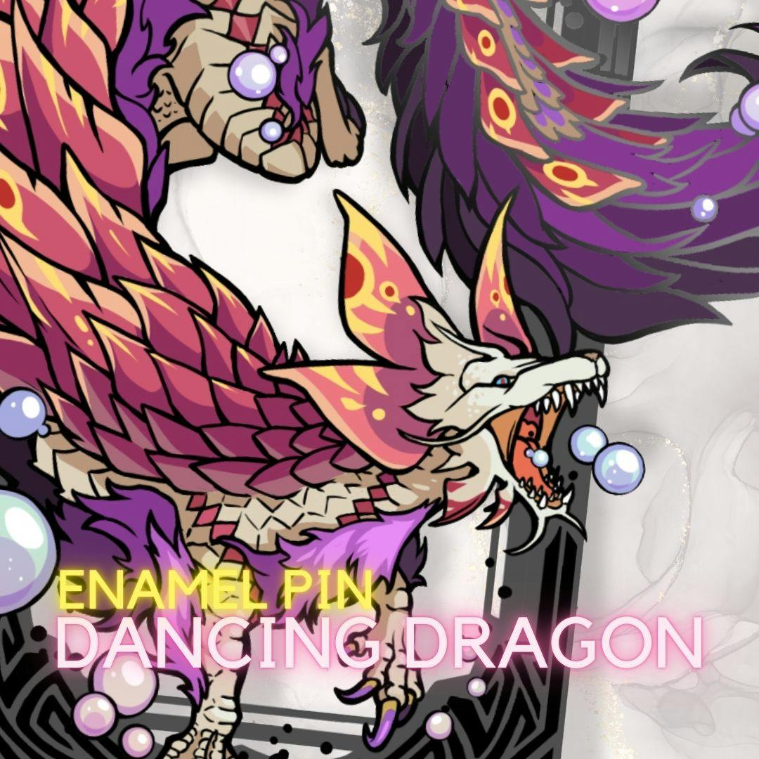 🐉Deluxe Pincard | Dancing Dragon