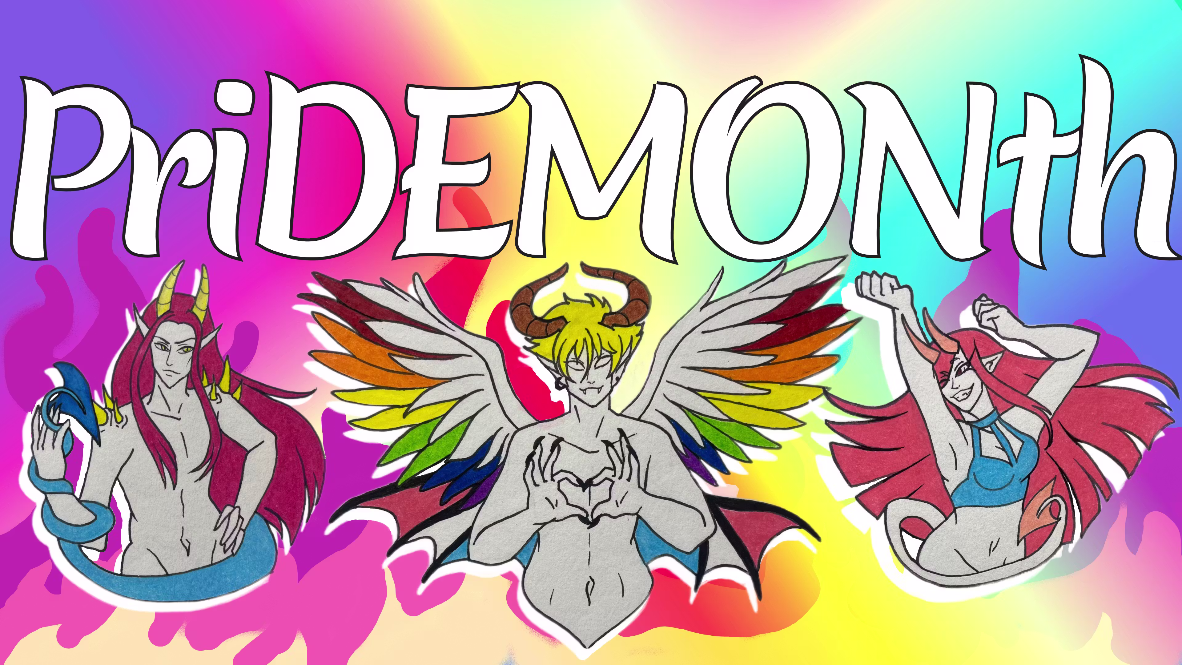 PriDEMONth - A Pin Pride Collection