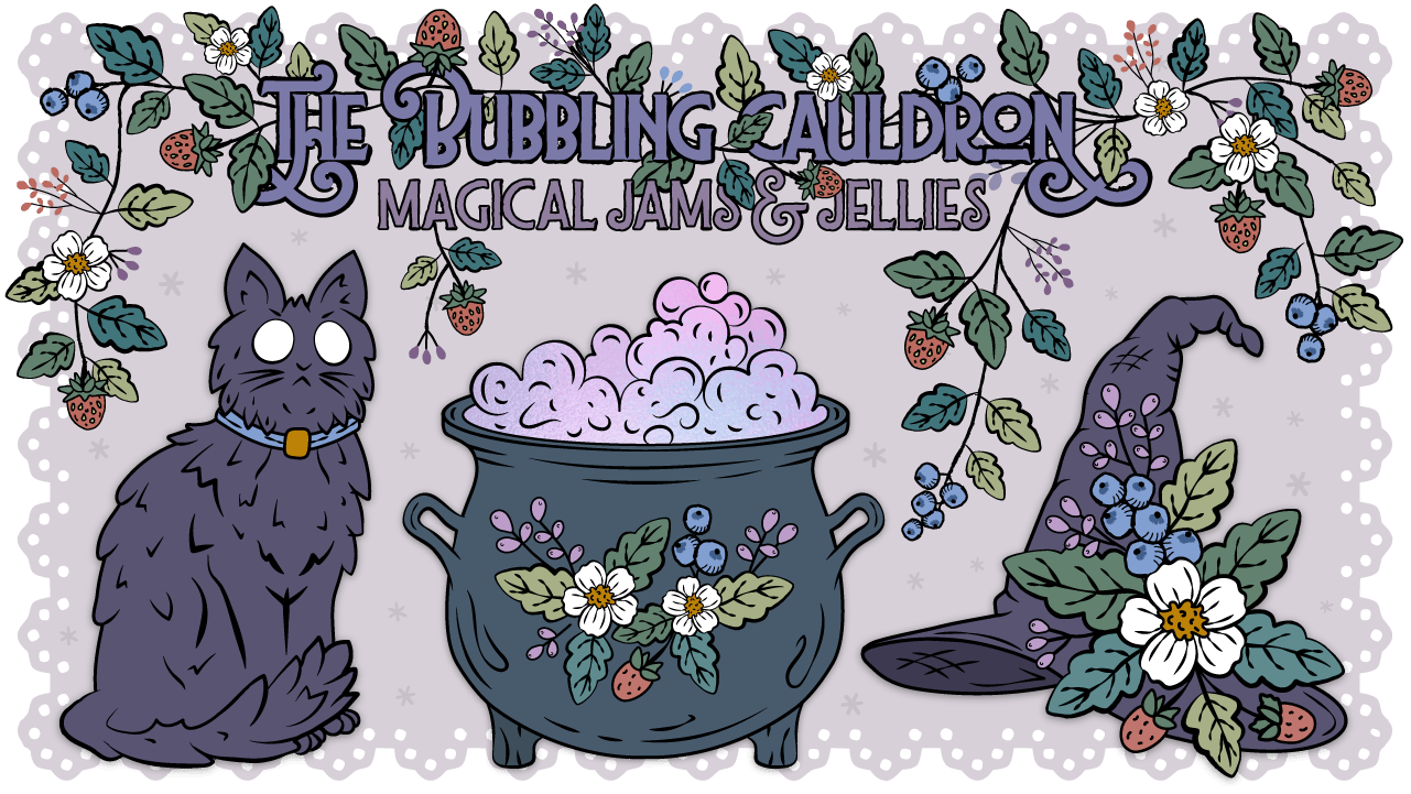 The Bubbling Cauldron: Magical Jams & Jellies