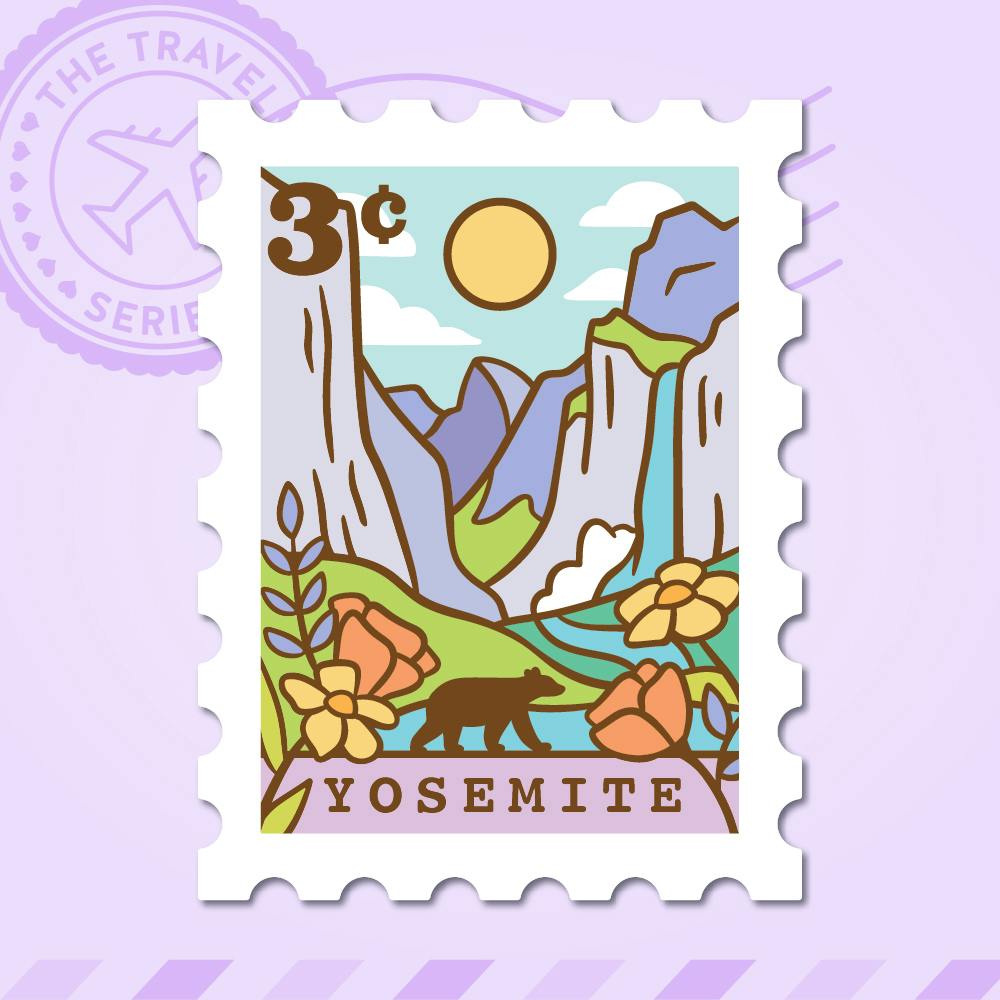 Yosemite Jumbo Vinyl Sticker