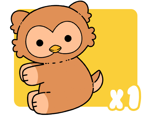 One (1) Adventure-sized Owlbear