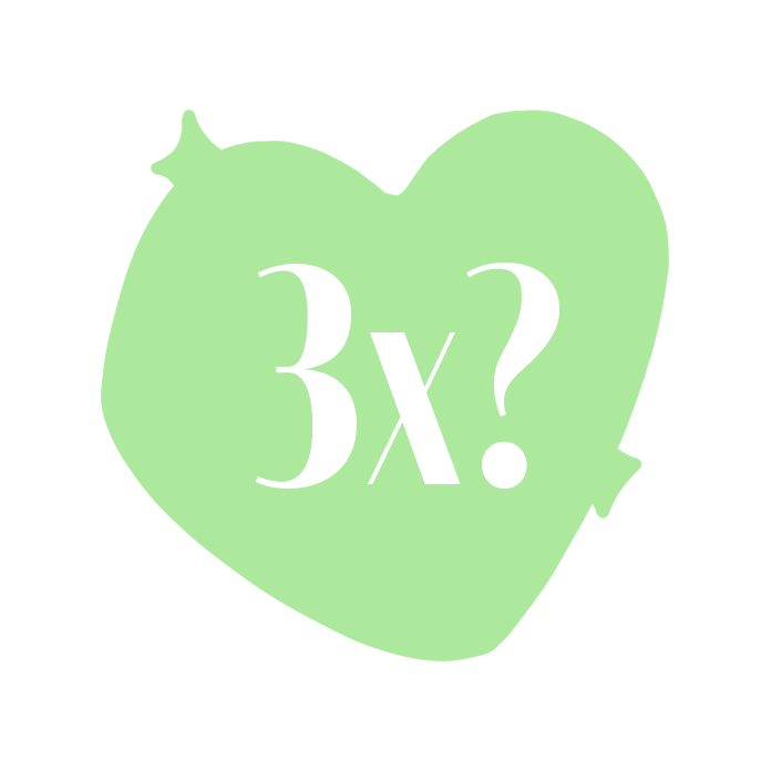 3x Candy Hearts Gachapon