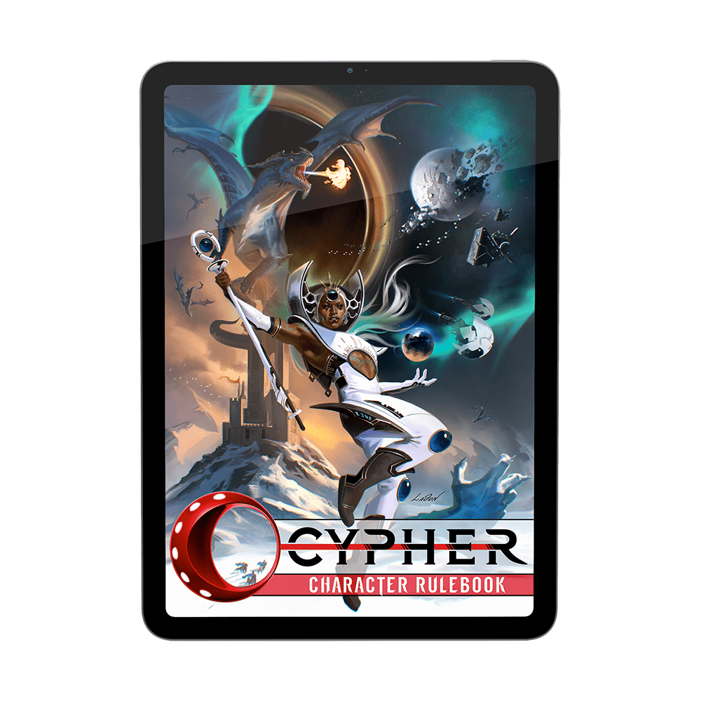 Cypher Character Rulebook in PDF