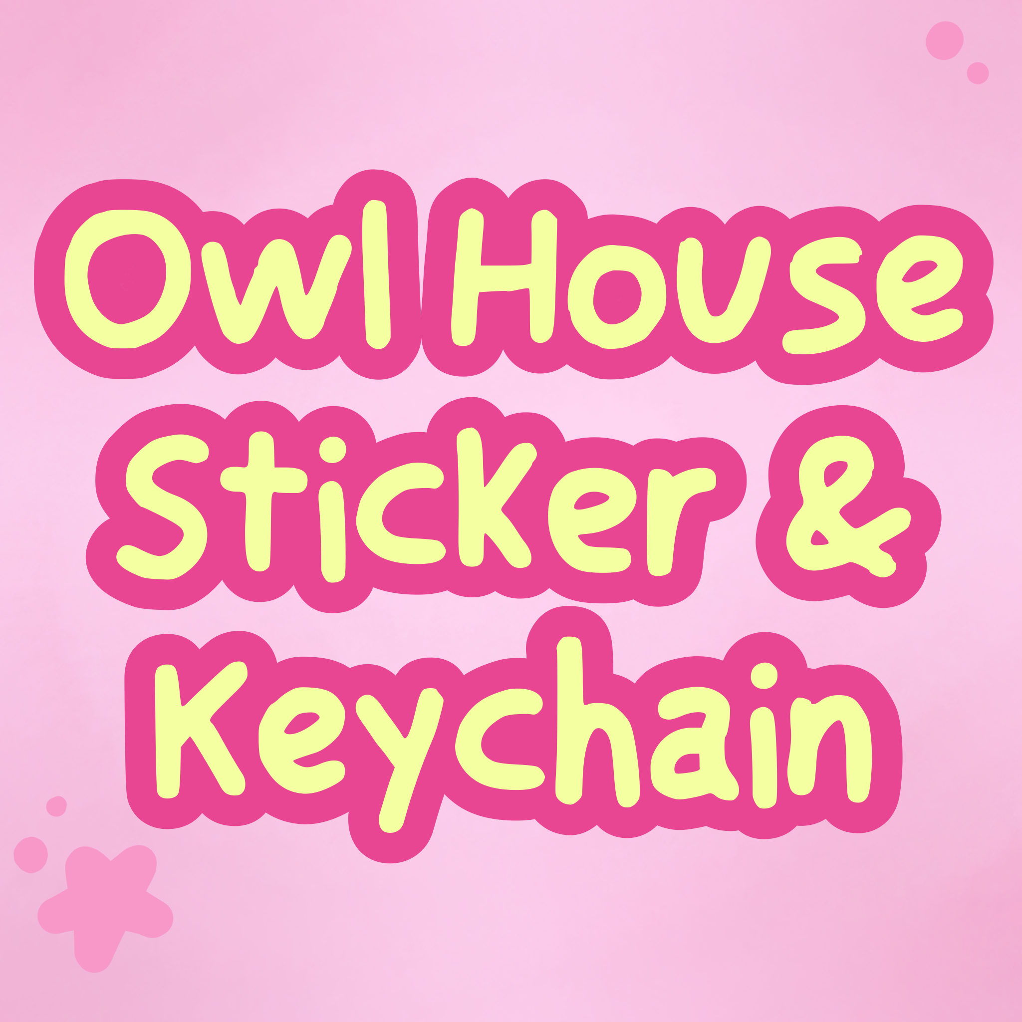 The Owl House Sticker & Keychain