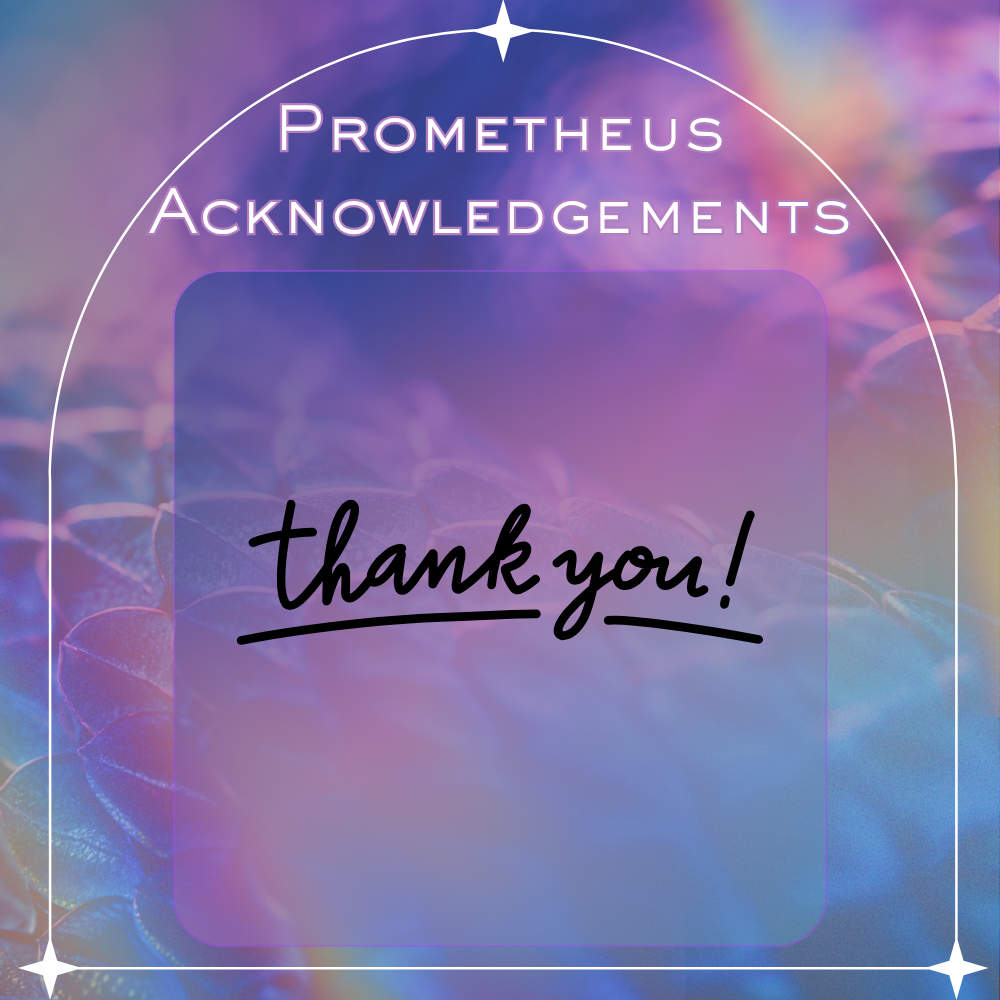 PROMETHEUS Mention Acknowledgements