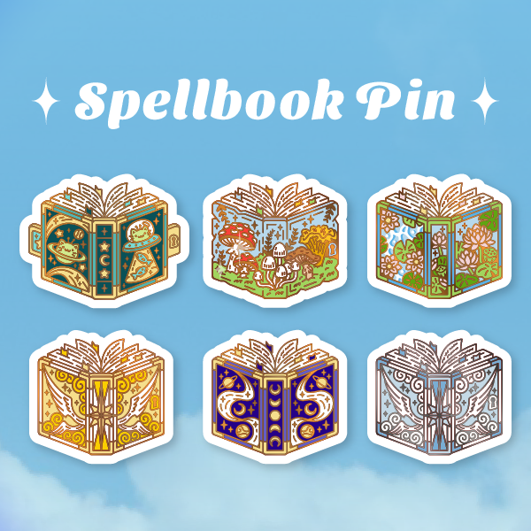 1 Spellbook Pin