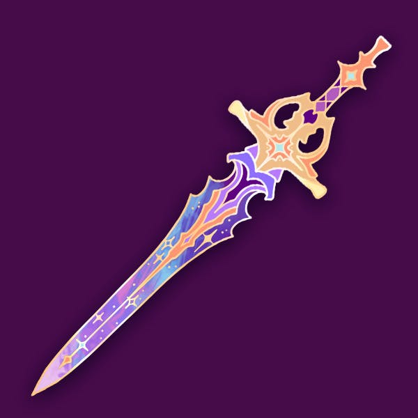 Celestial Sword Pin
