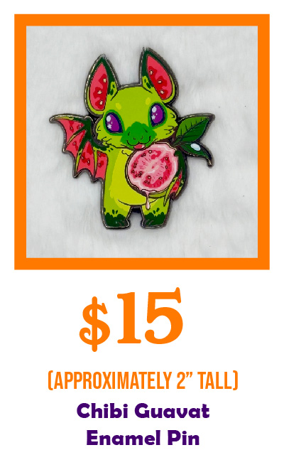 Chibi Guavat Enamel Pin