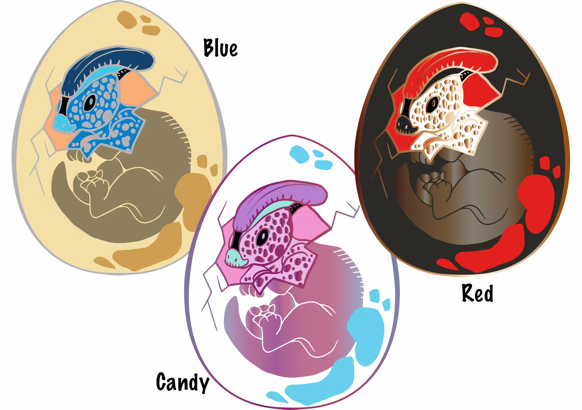 Baby Parasaurolophus