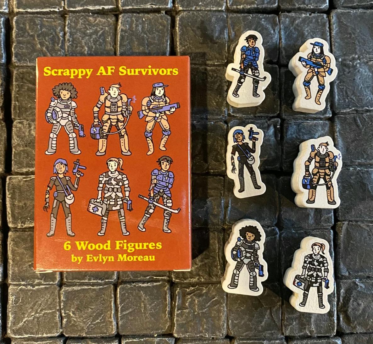 Scrappy AF Survivors - Small Party Set 5