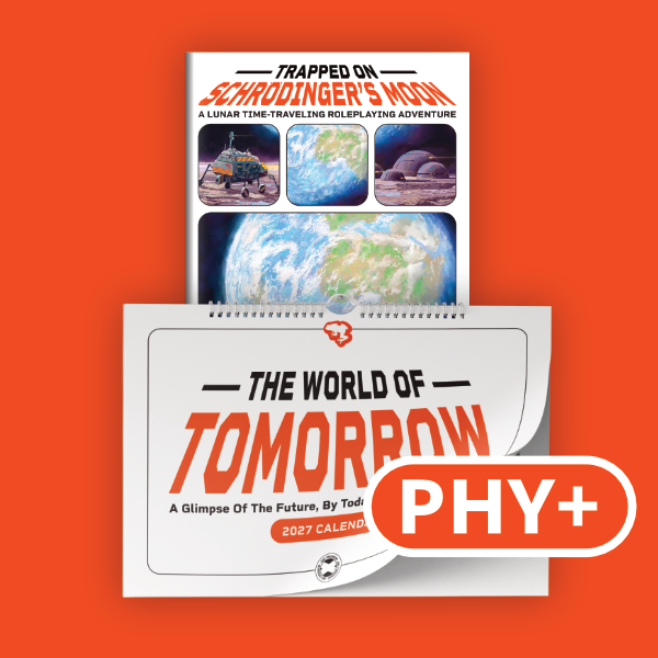 Trapped On Schrödinger's Moon Zine and Calendar Bundle - Print