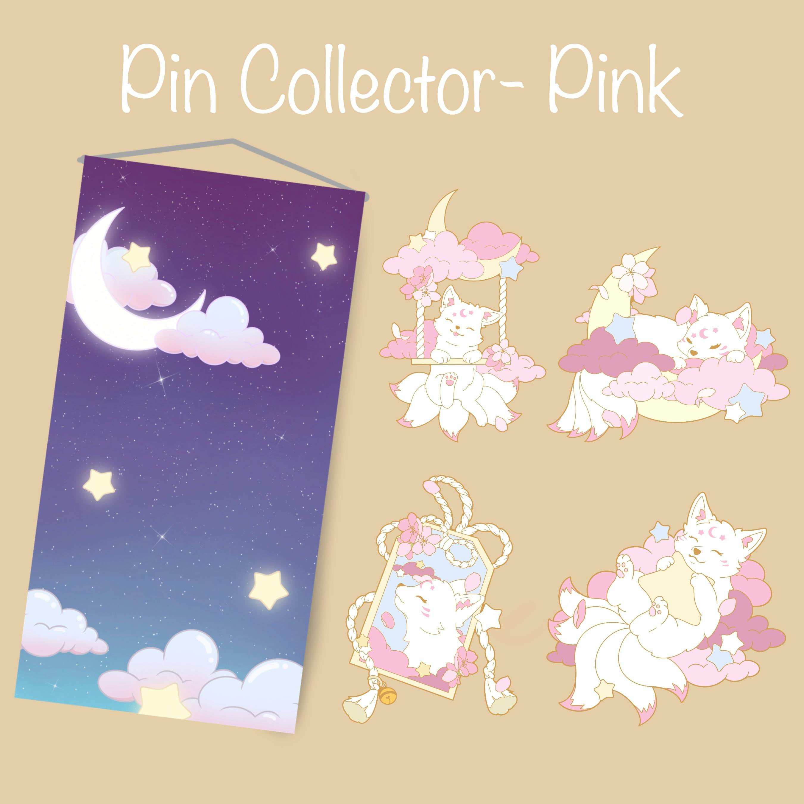 Pin Collector Bundle-Pink