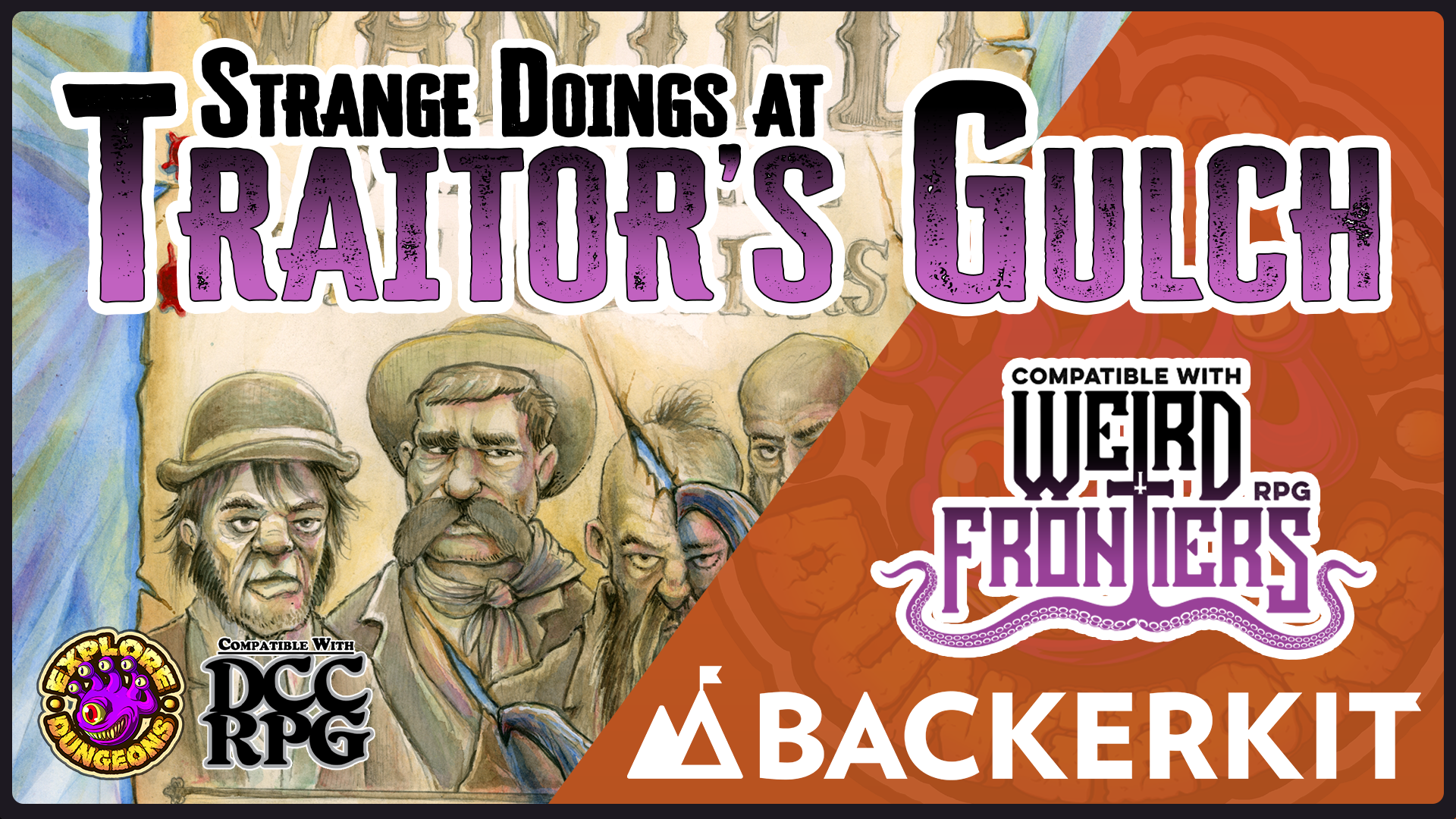 Strange Doings at Traitors Gulch - Weird Frontiers