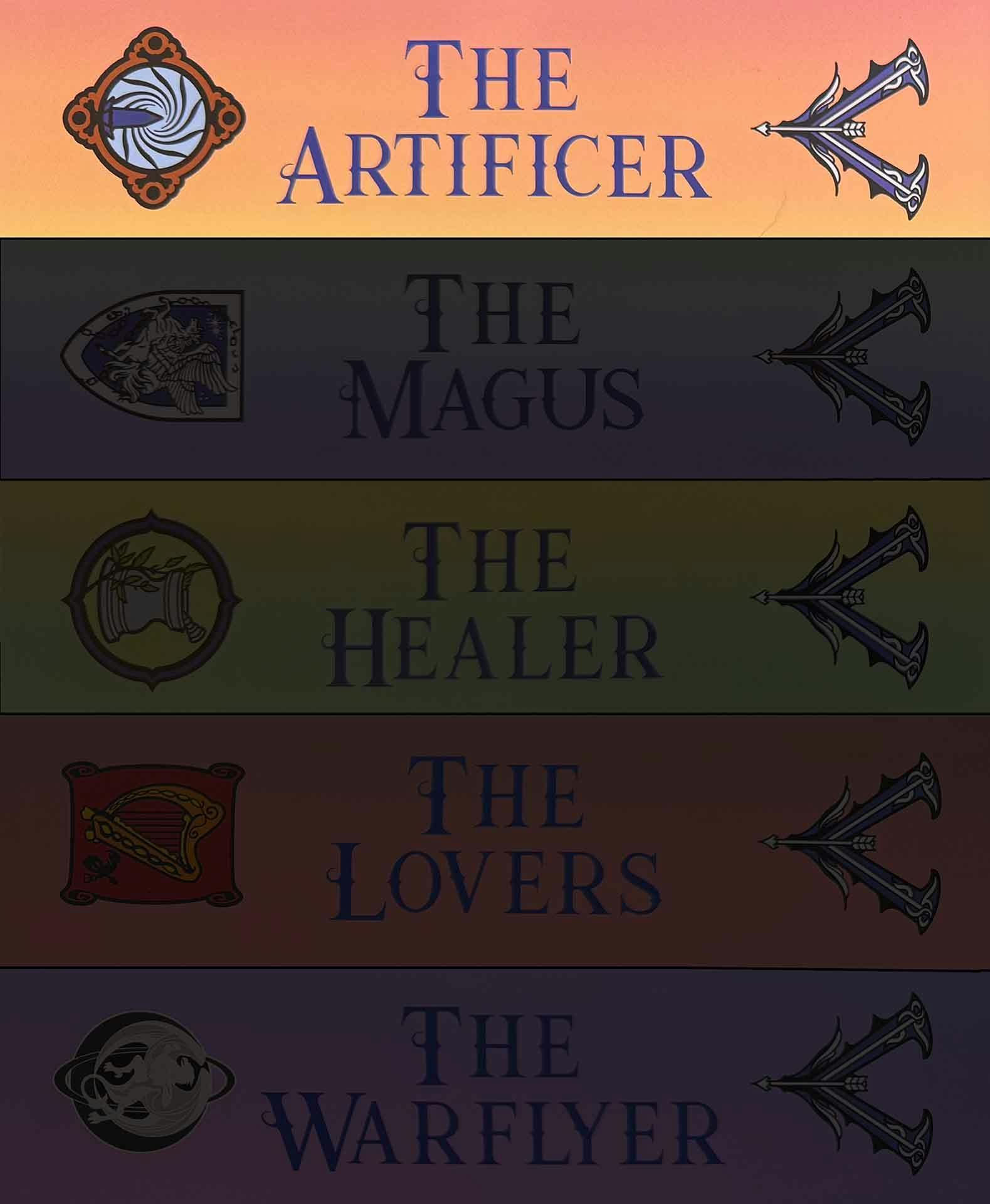 Valdemar - Bookmark – Artificer, Orange