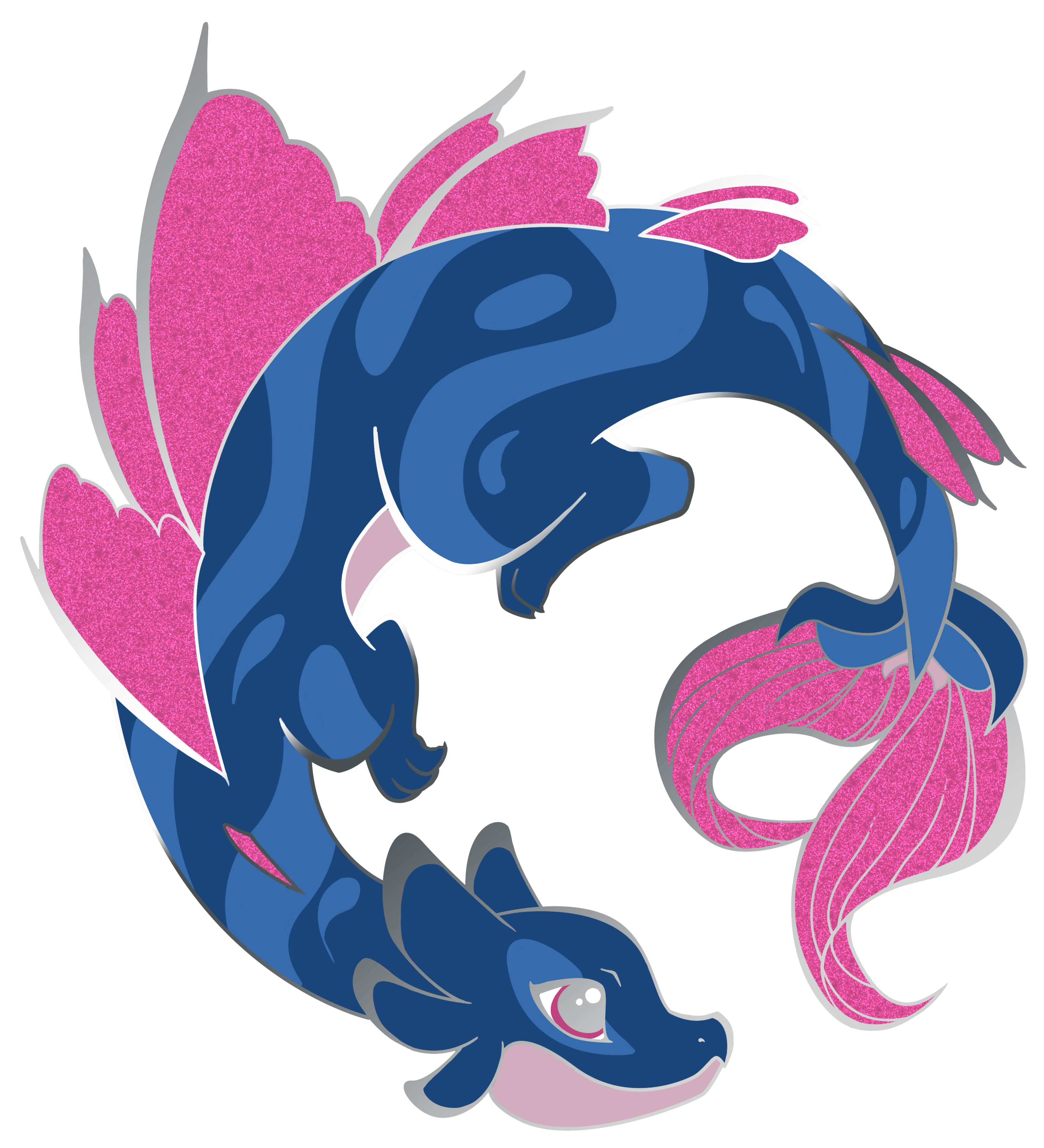 Mulberry Wispy Merfin