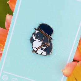 Chappie Chaplin Enamel Pin