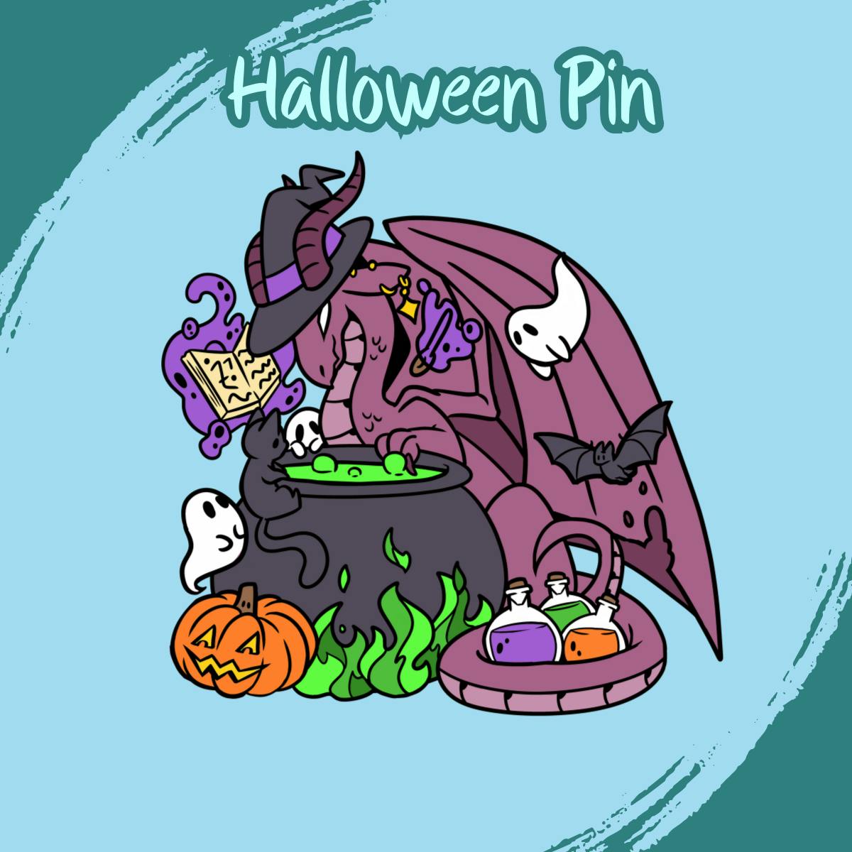 Halloween Guardian Pin