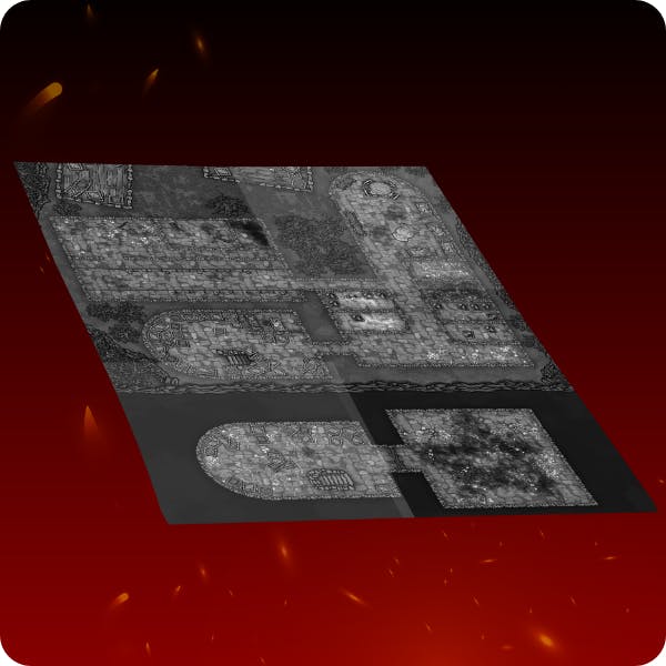 Double-Sided Poster Map