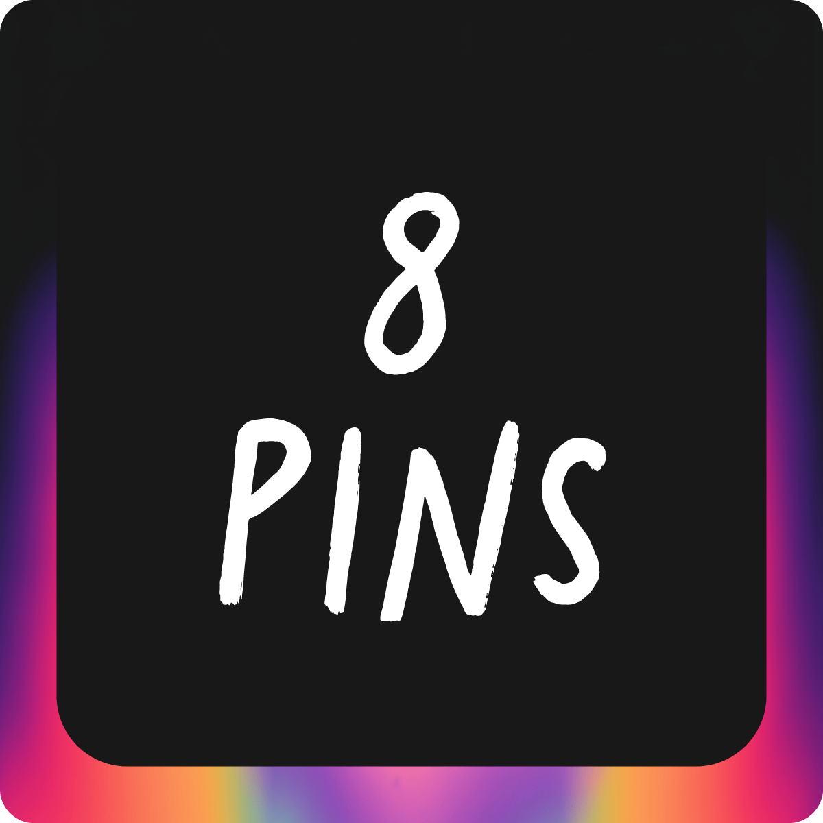 8 Pins