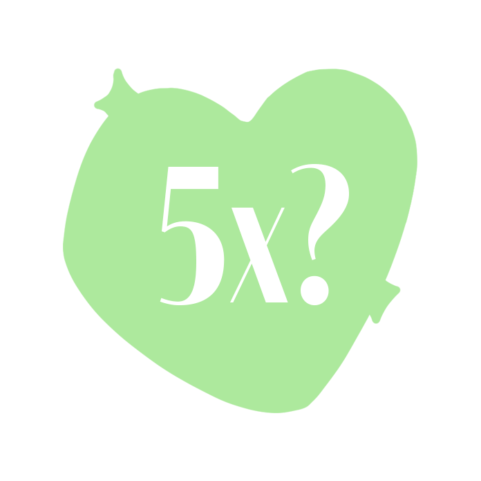 5x Candy Hearts Gachapon