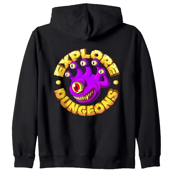 Explore Dungeons Zip Hoodie