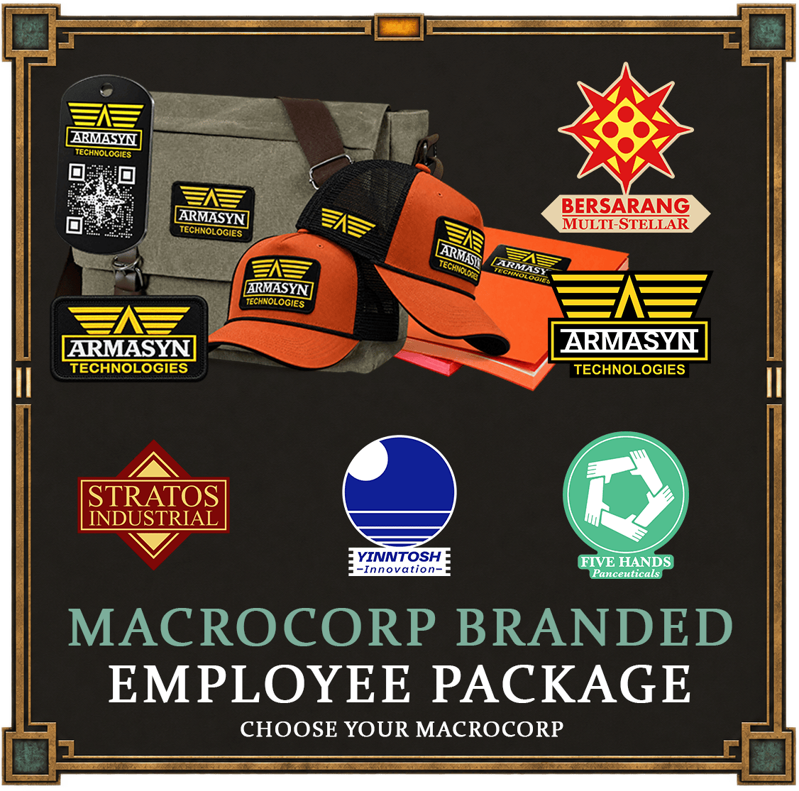 Avarice MacroCorp Employee Package