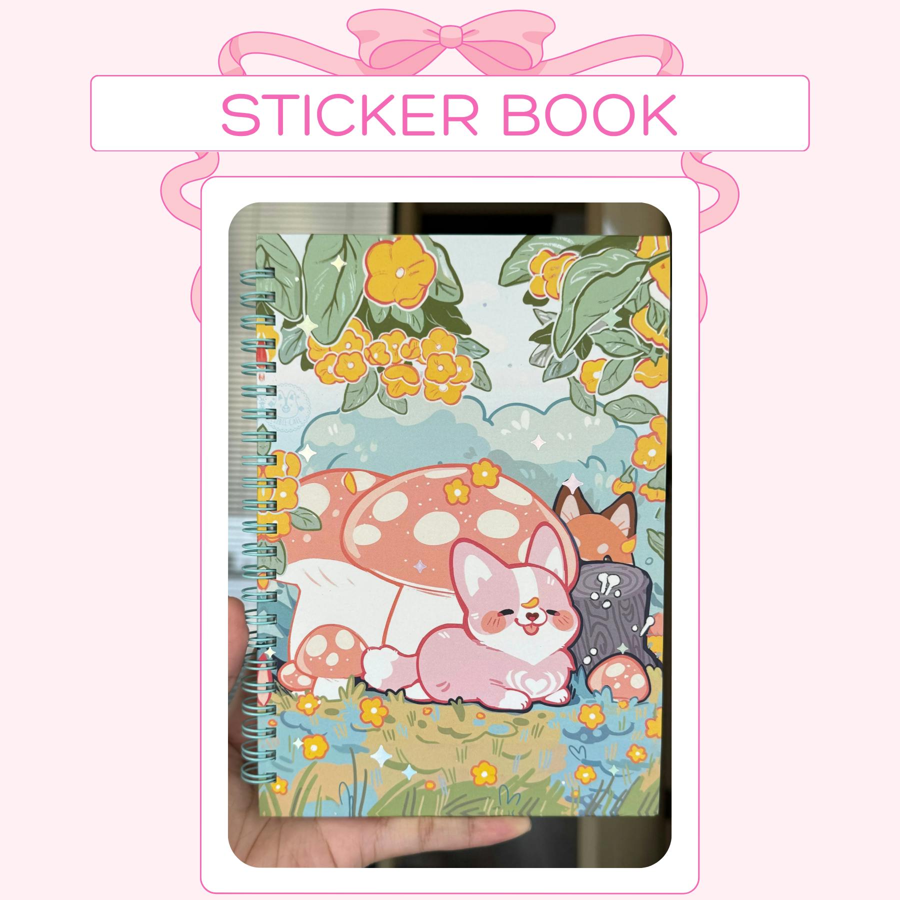 Latte Forest Sticker Book