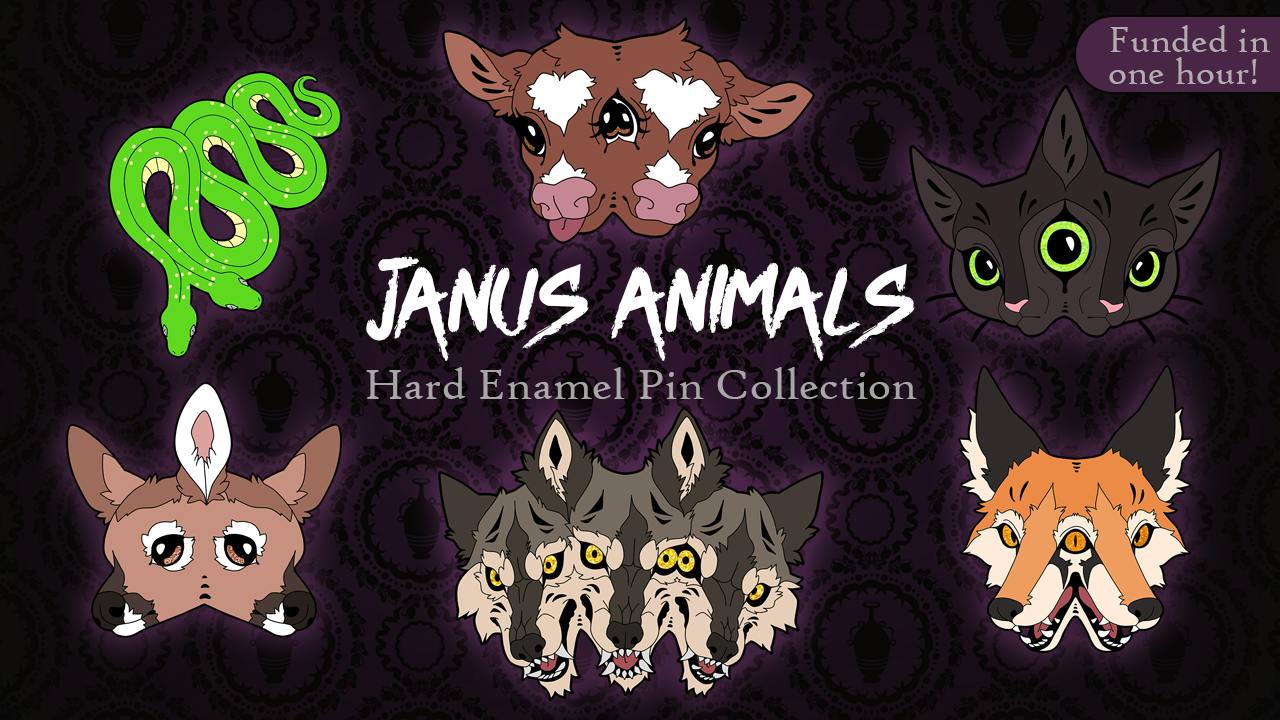 Janus Animals - Pin Collection