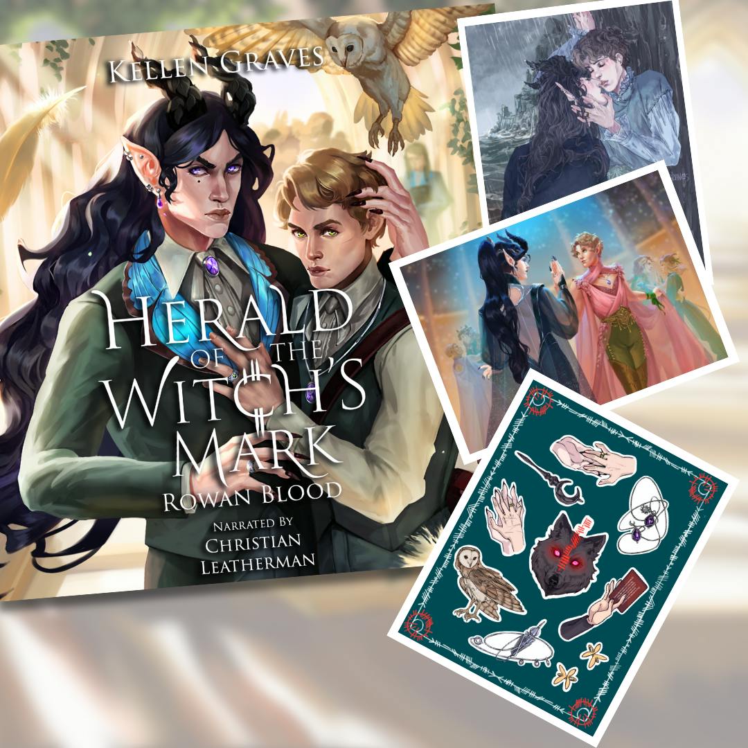 HOWM Audiobook, Sticker Sheet + Exclusive Art Prints