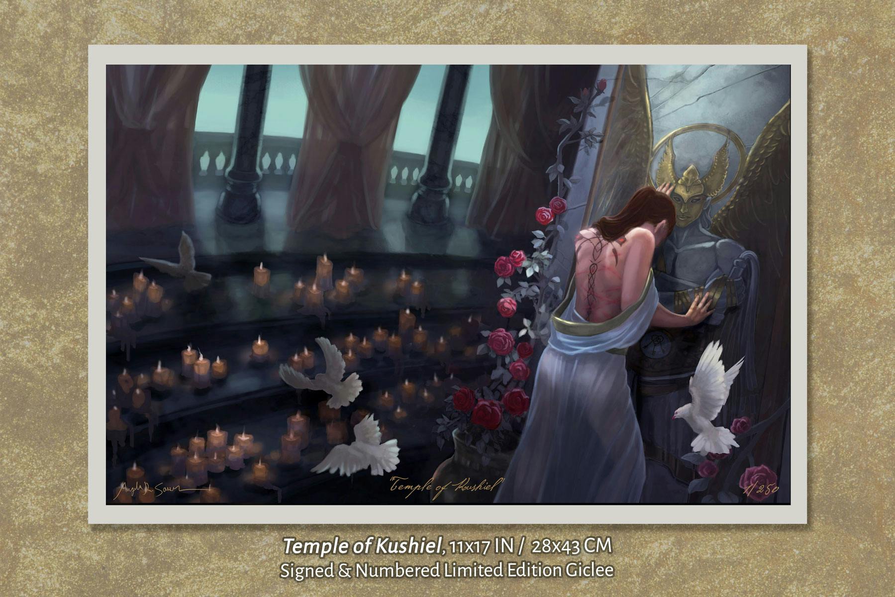 "Temple of Kushiel" Limited Edition Giclee Print