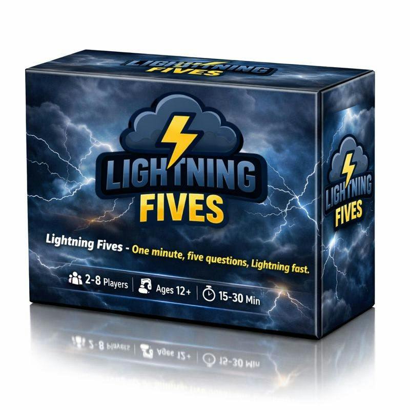 Lightning Fives - One minute. Five questions. Lightning fast