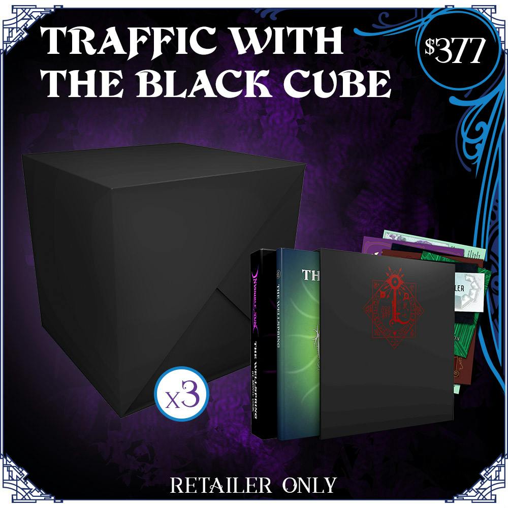 Traffic with the Black Cube-3x the Black Cube in print. Includes The Wellspring