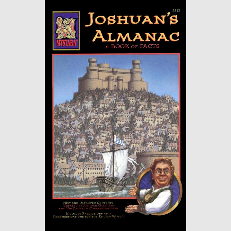 Joshuan's Almanac & Book of Facts (November 1995)