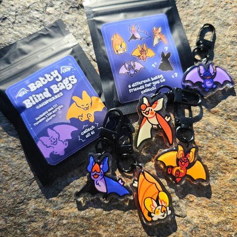 BATPACKS - Batty Blind Bags Series 1 ** FULL SET **