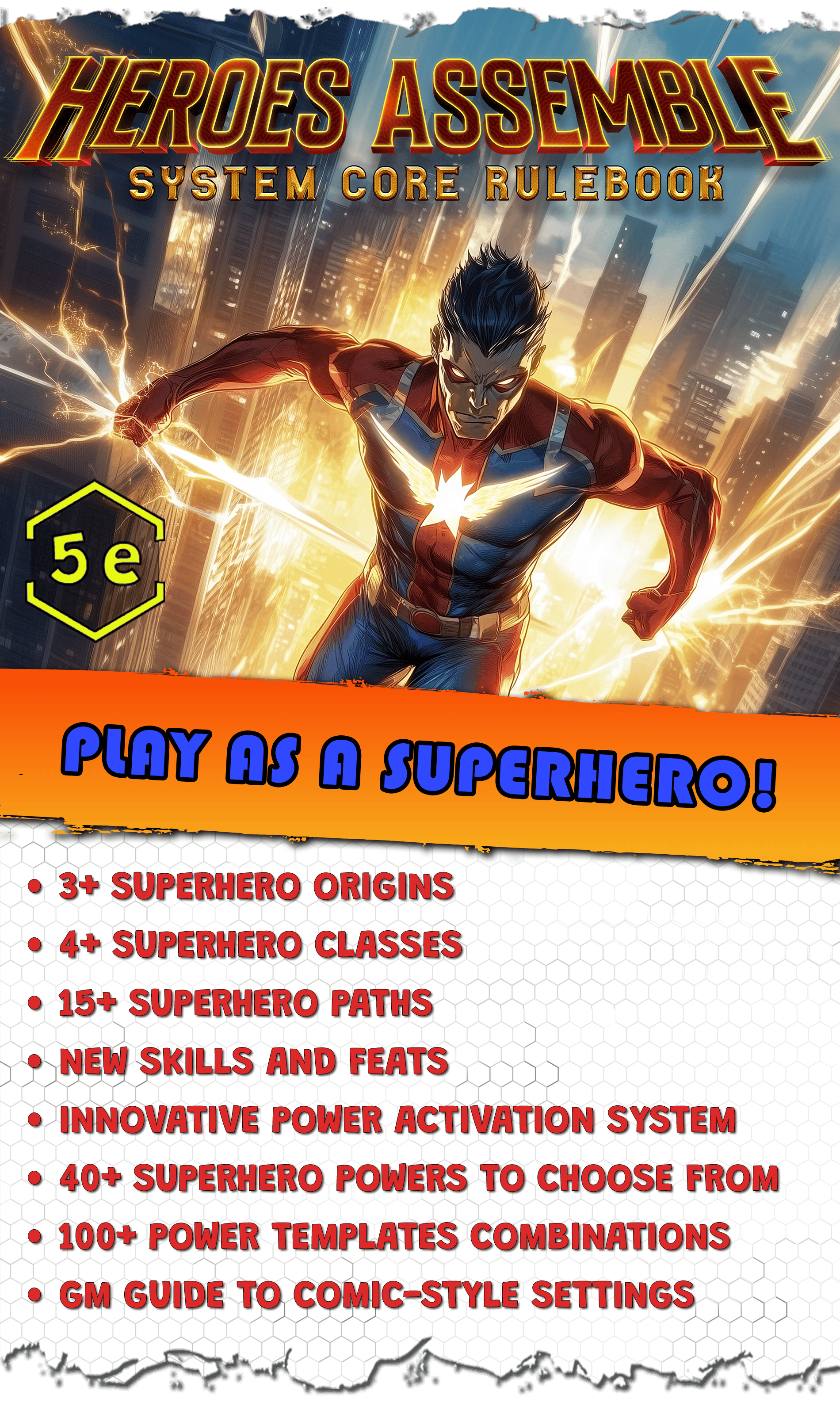 Get Ready for Heroes Assemble, A 5E Compatible Superhero RPG System ...
