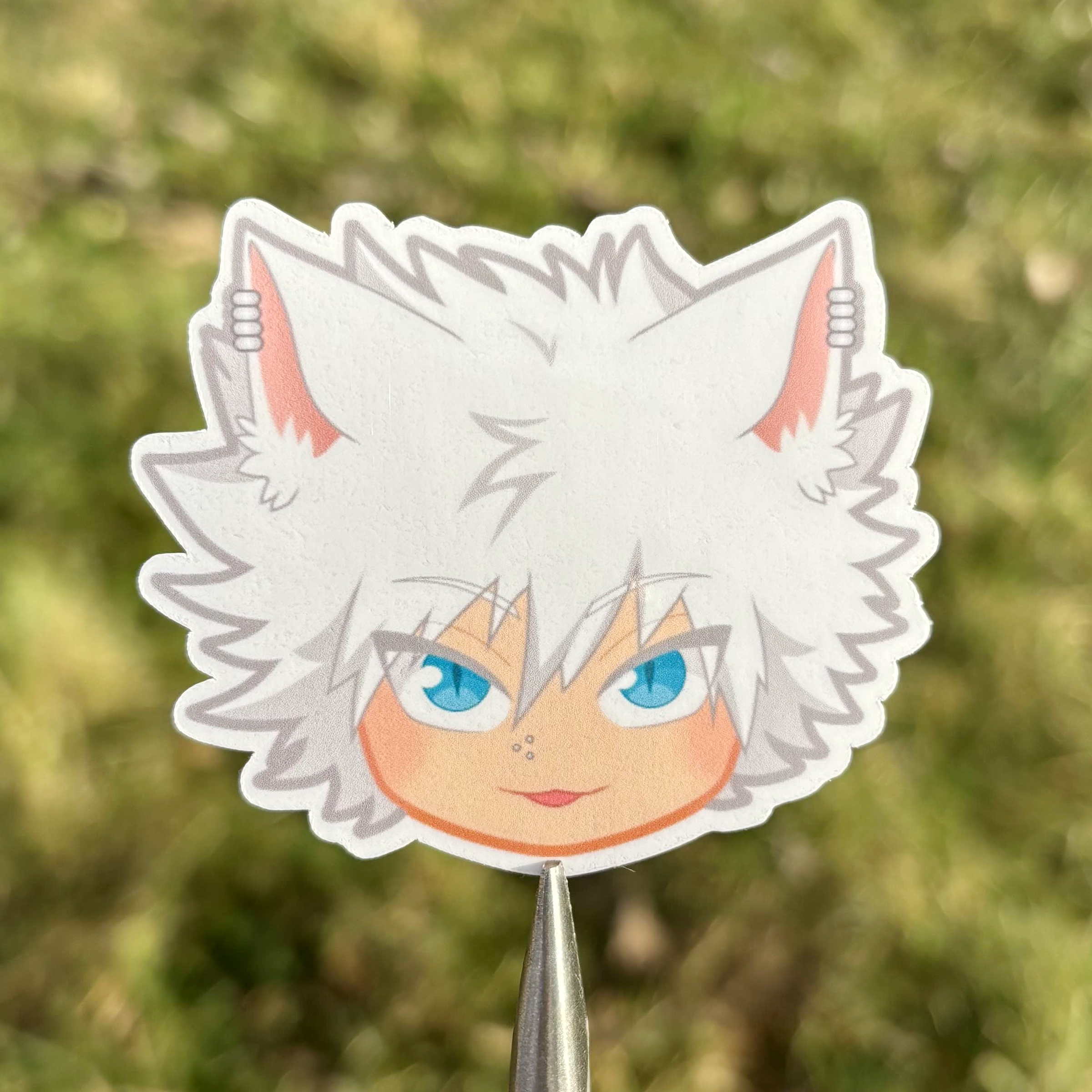 STICKER: Dabi Cat Ears (Clean)
