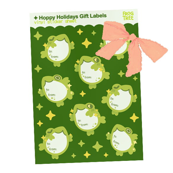 Gift Label Sheet
