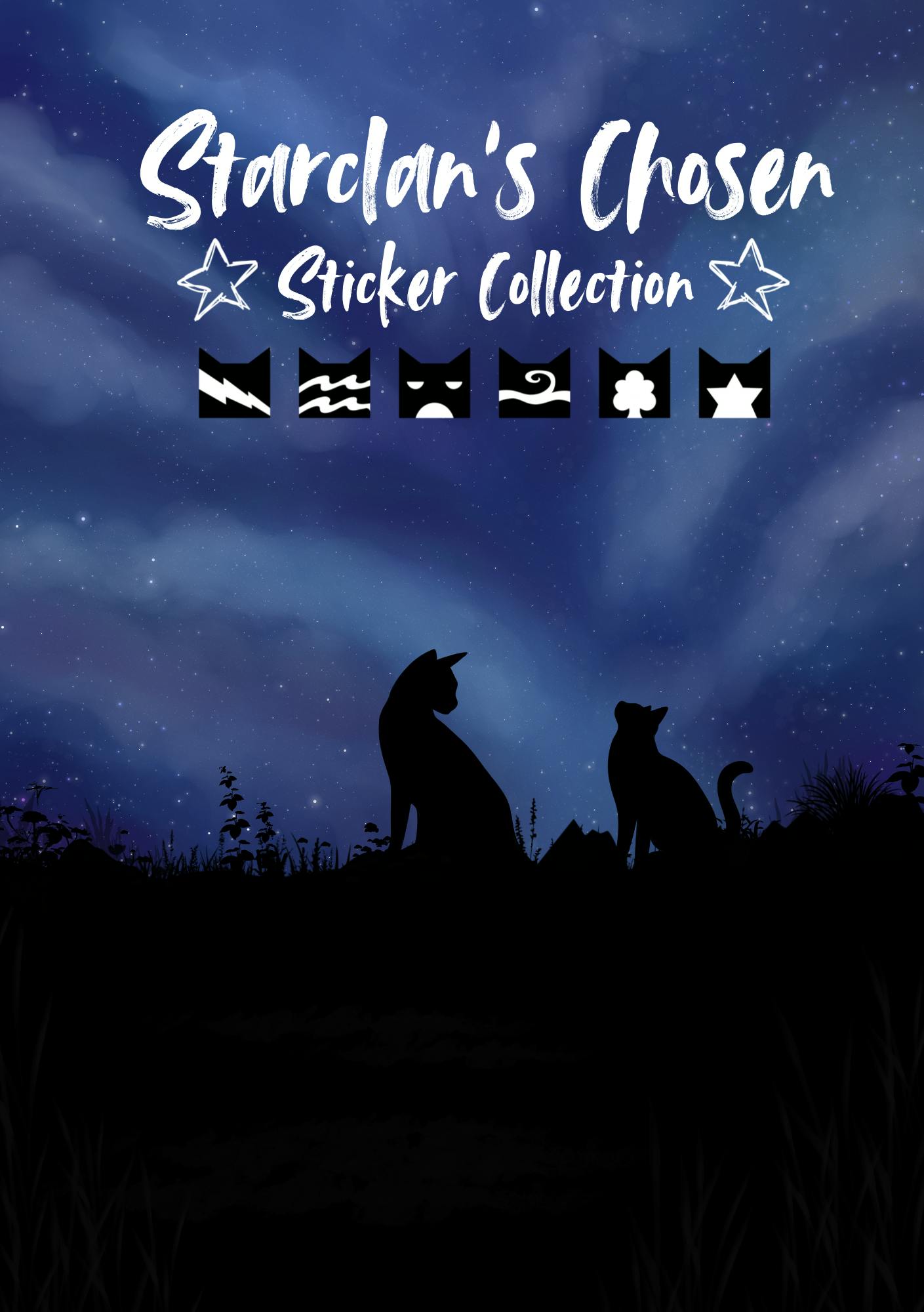 B5 Size Reusable Stickerbook