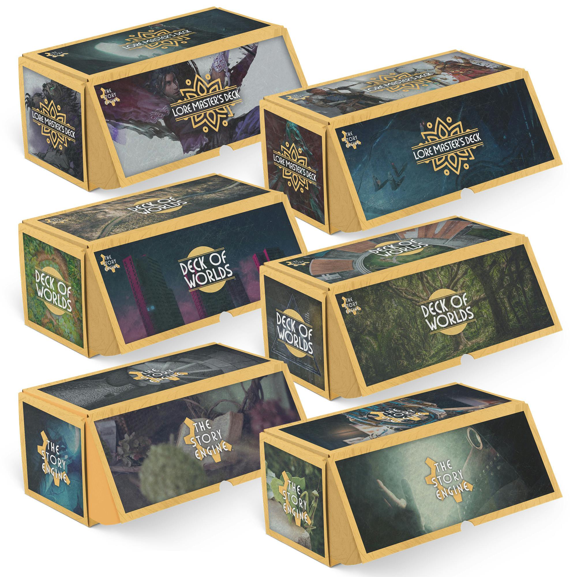 Folding Storage Boxes Set of 6