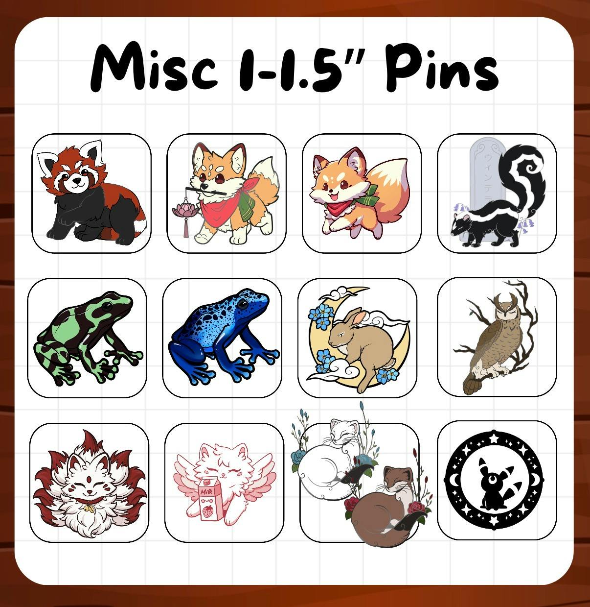 Past Small Pins