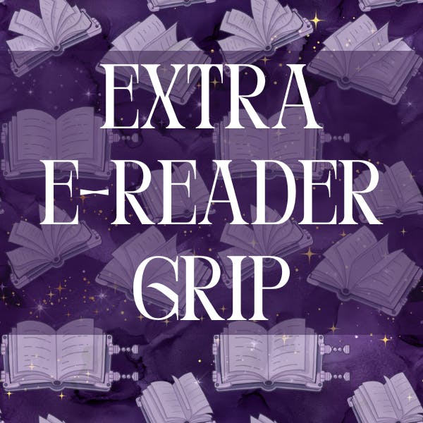 Extra magnetic e-reader/phone grip