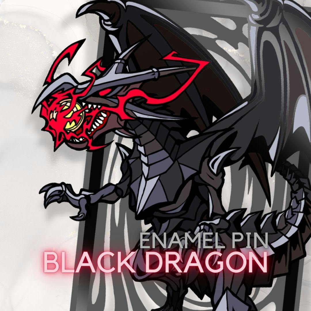 🐉Deluxe Pincard | Black Dragon